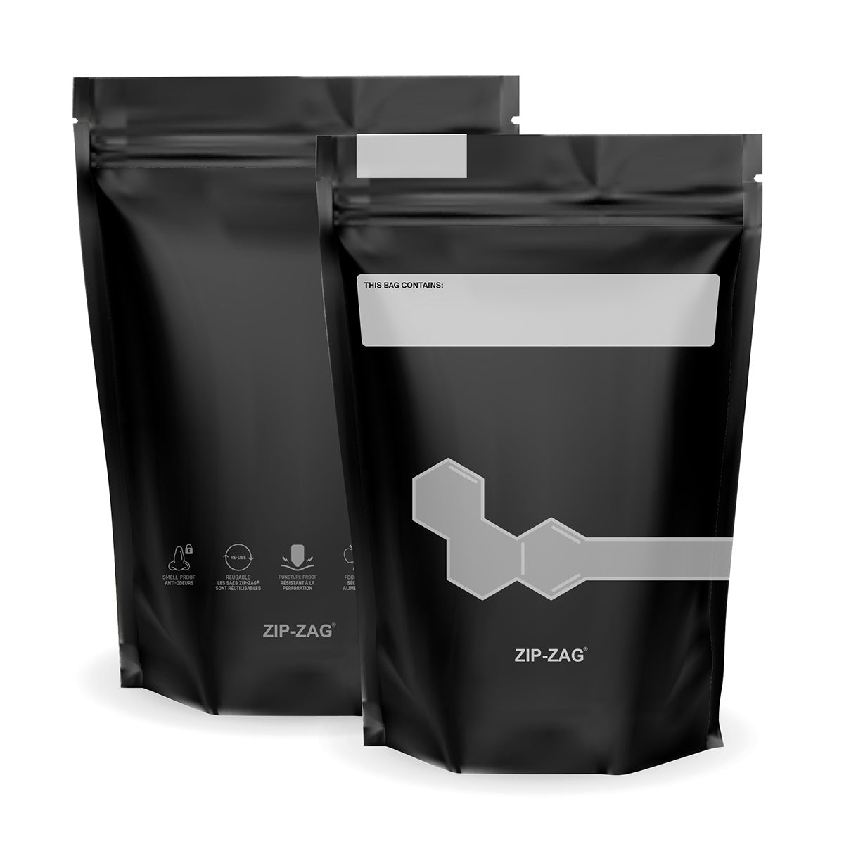 Zip-Zag® Pouch Bag 1/2 Lb - Pack of 100