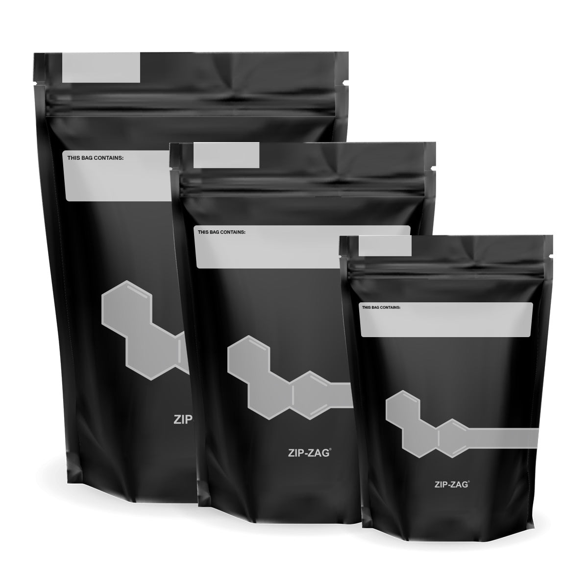Zip-Zag® Pouch Bag 1/2 Lb - Pack of 100
