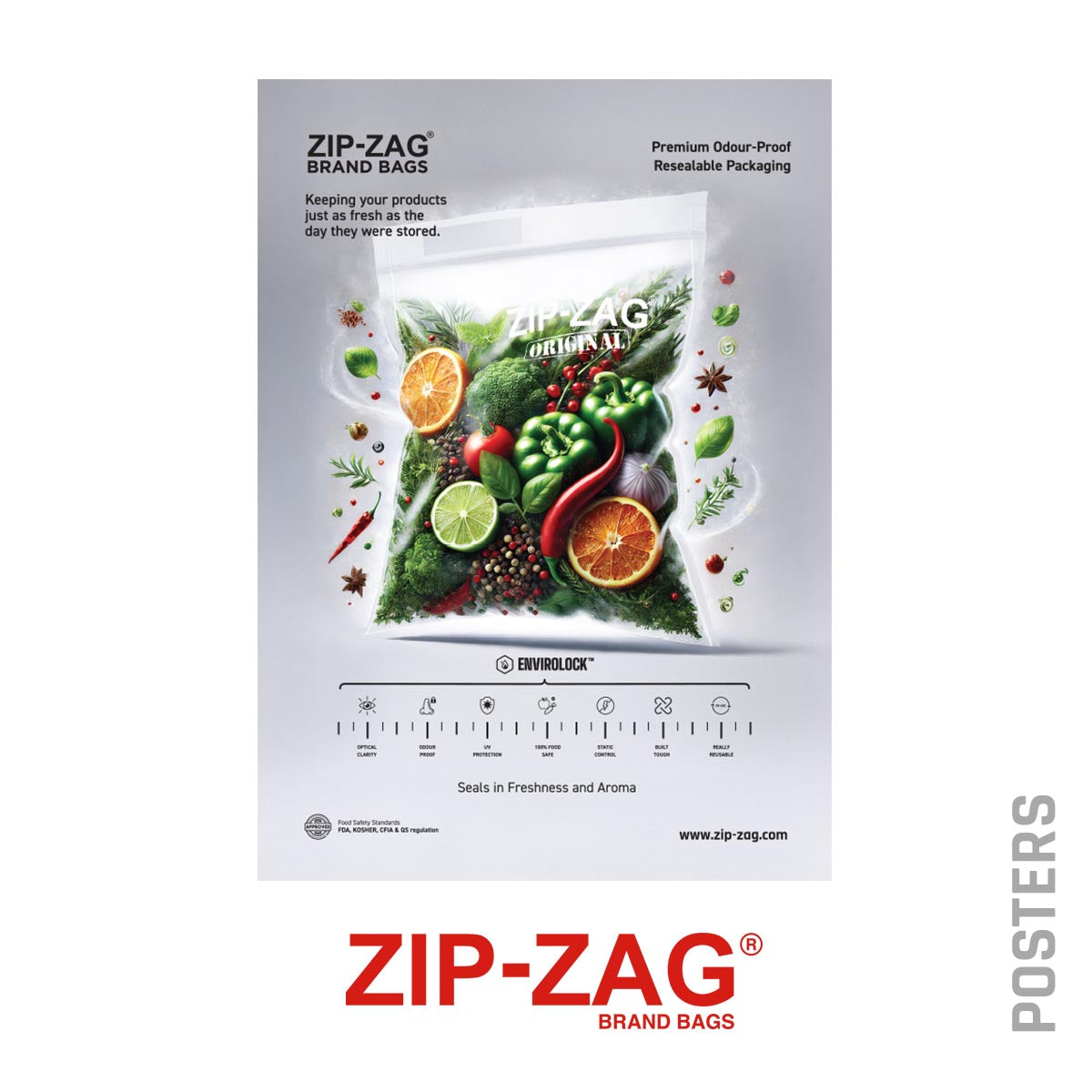 Zip-Zag® Poster Set