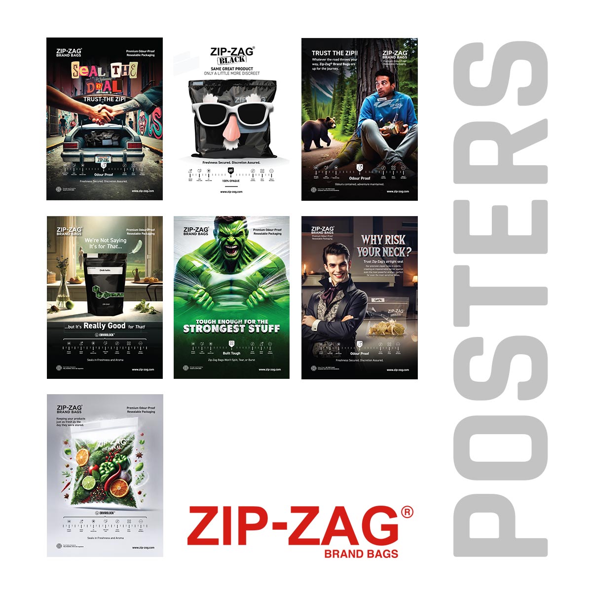 Zip-Zag® Poster Set