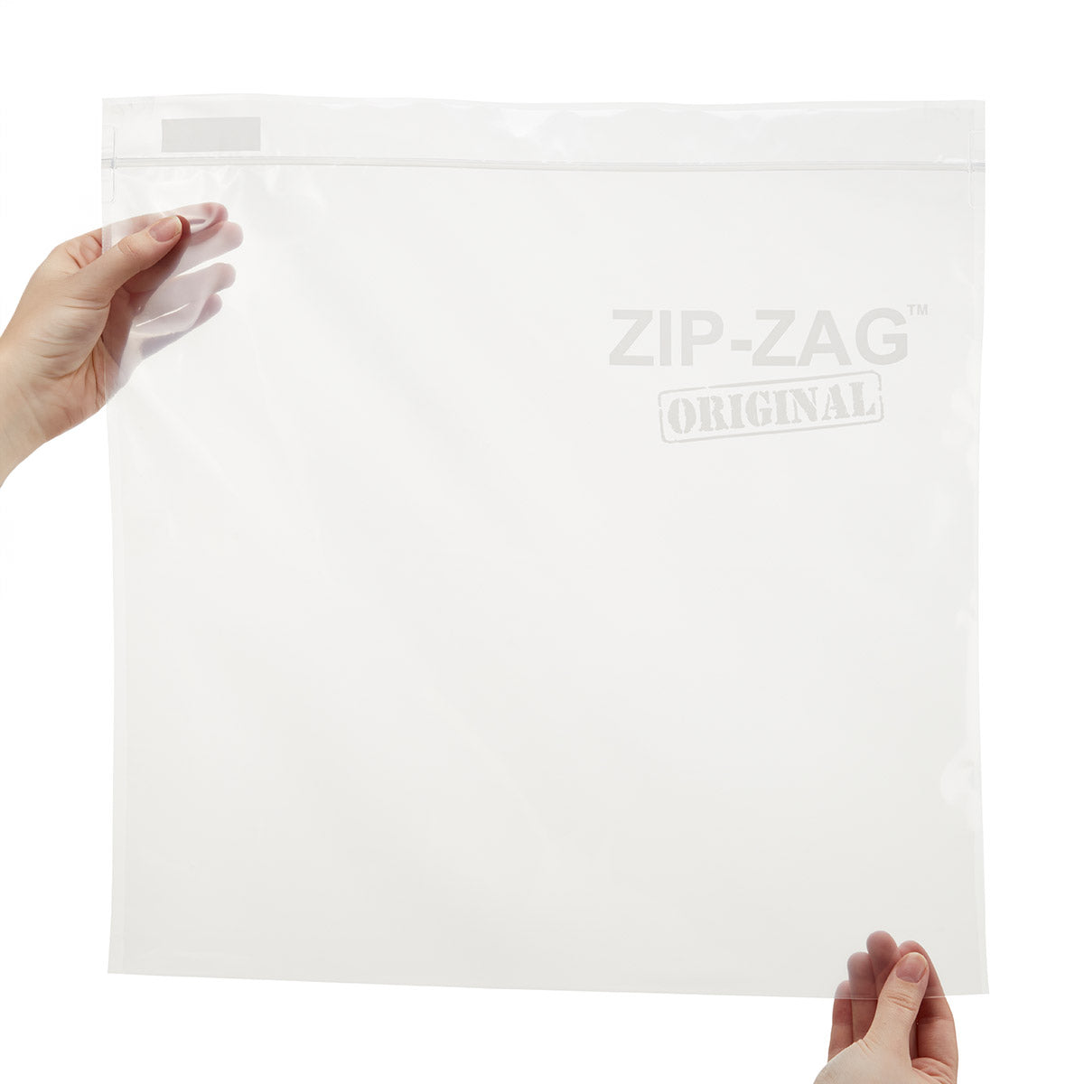 Zip-Zag® Bag 2lb - 1kg - Clear
