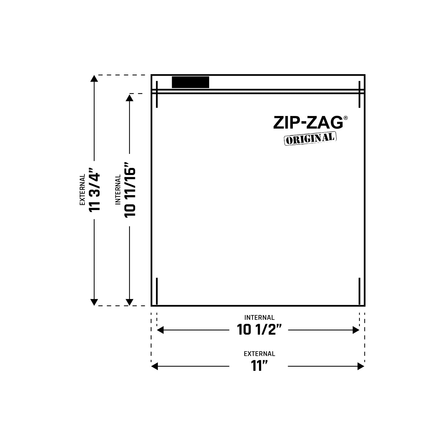 Zip-Zag® Bag Original 1/2lb - 250g