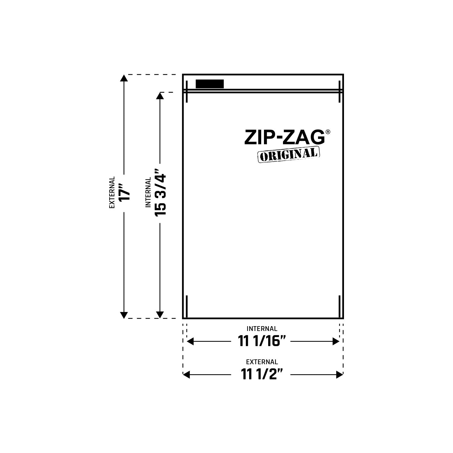 Zip-Zag® Bag Original 1lb - 500g