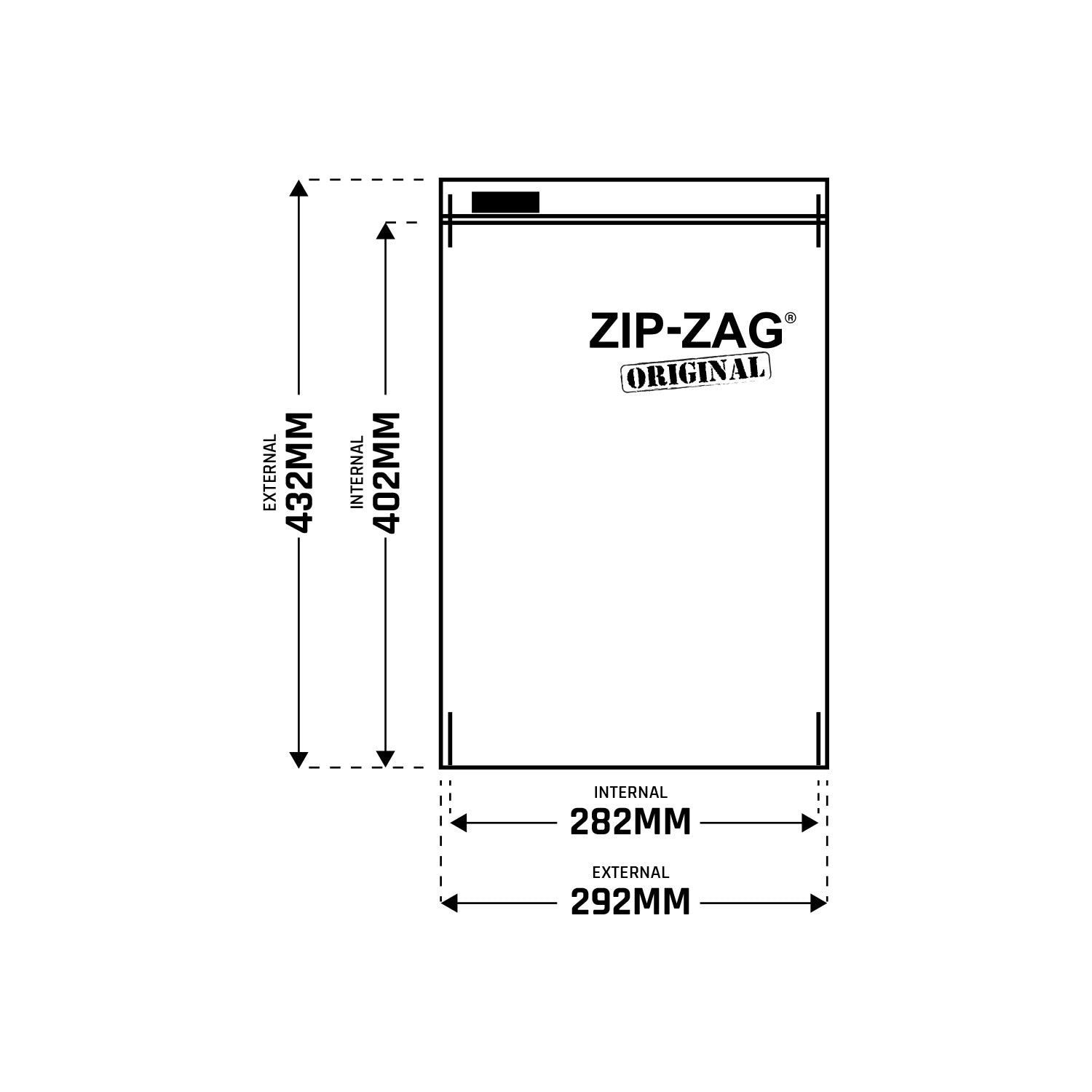 Zip-Zag® Bag Original 1lb - 500g